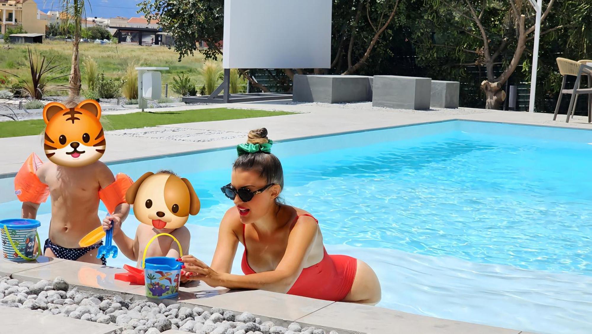 Nafplio Blue Topaz Poolside Villa Extérieur photo