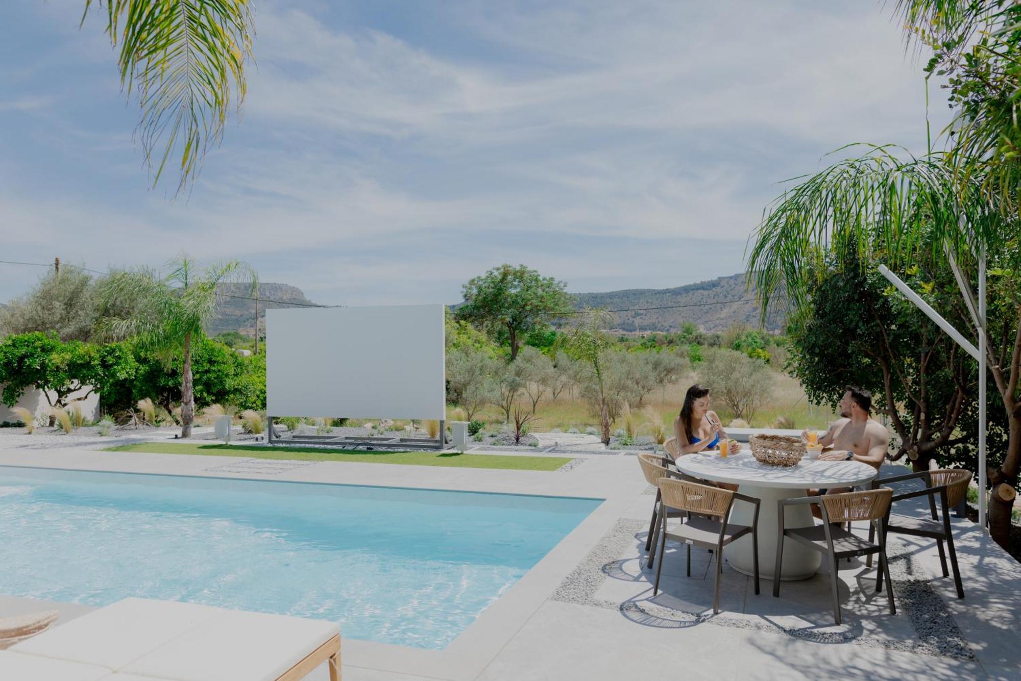 Nafplio Blue Topaz Poolside Villa Extérieur photo