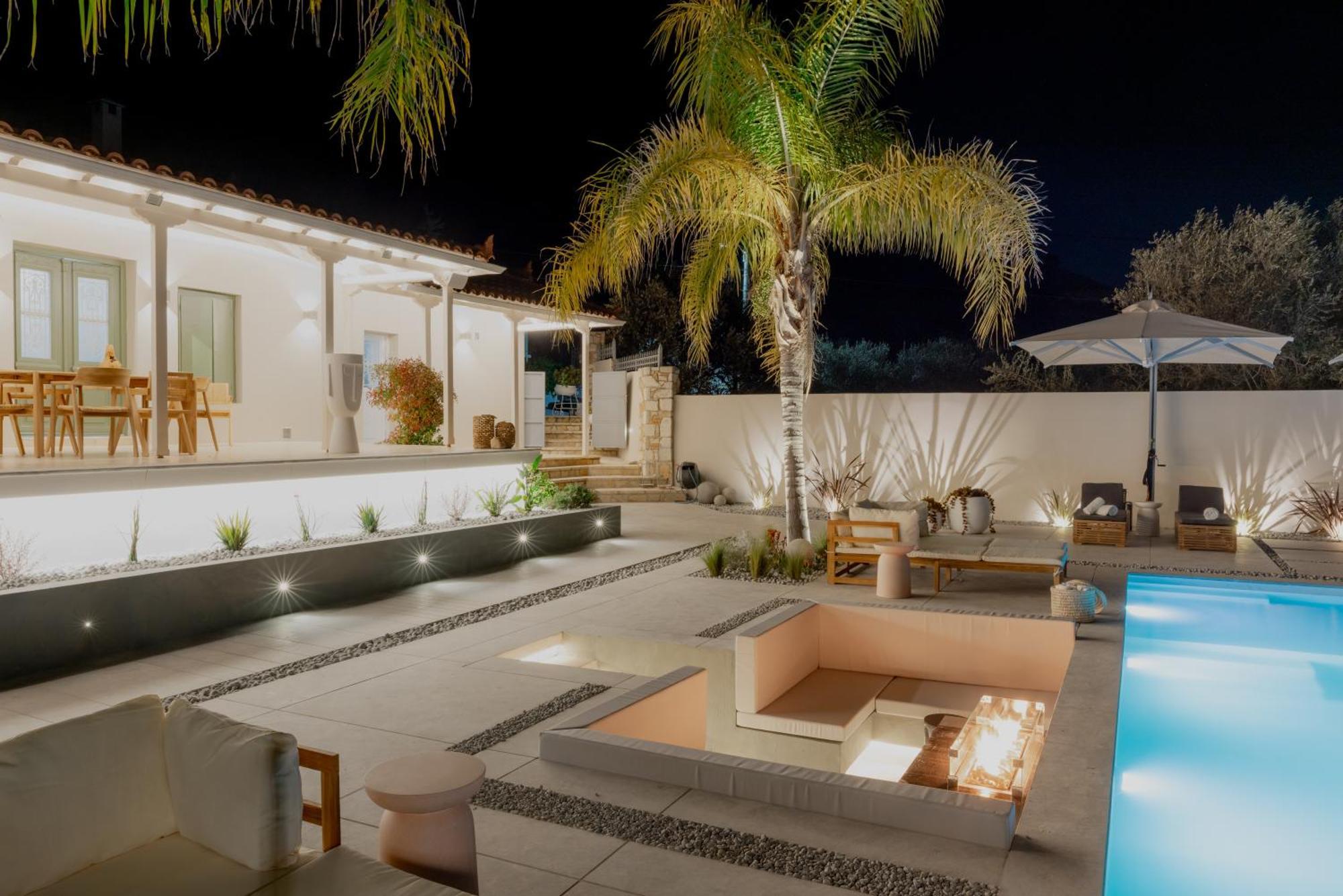 Nafplio Blue Topaz Poolside Villa Extérieur photo